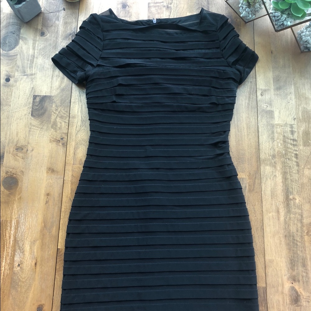 Adrianna Papell | Black Cocktail Dress